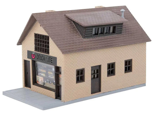 Walthers Trainline Dough 'n Joe Shopping Centre Kit WH931-924 HO Gauge