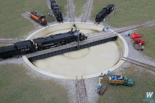 Walthers Cornerstone 130' Motorised Turntable N Gauge WH933-2618