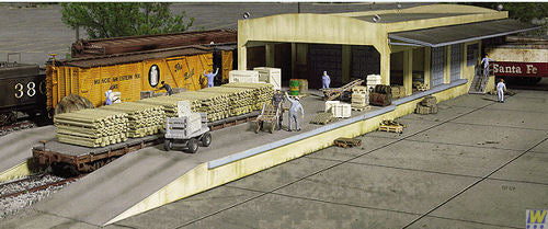 Walthers Cornerstone Open Air Transload Building Kit HO Gauge WH933-2918