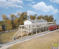 Walthers Cornerstone Icehouse and Platform Building Kit HO Gauge WH933-3049