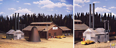 Walthers Cornerstone Mountain Lumber Company Sawmill Building Kit HO Gauge WH933-3058