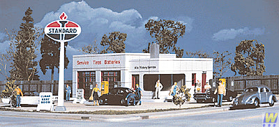Walthers Cornerstone Al's Victory Service Building Kit HO Gauge WH933-3072