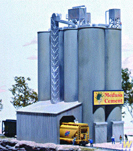Walthers Cornerstone Medusa Cement Company Building Kit N Gauge WH933-3218