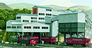 Walthers Cornerstone New River Mining Company Main Building Kit N Gauge WH933-3221