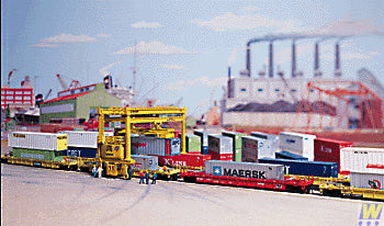 Walthers Cornerstone MI-JACK Translift Intermodal Crane Building Kit N Gauge WH933-3222