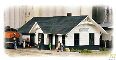 Walthers Cornerstone Clarkesville Depot Building Kit N Gauge WH933-3240