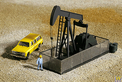 Walthers Cornerstone Walking Beam/Horse Head Oil Pump Building Kit N Gauge WH933-3248
