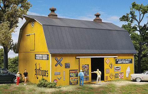 Walthers Cornerstone Antiques Barn Building Kit HO Gauge WH933-3339