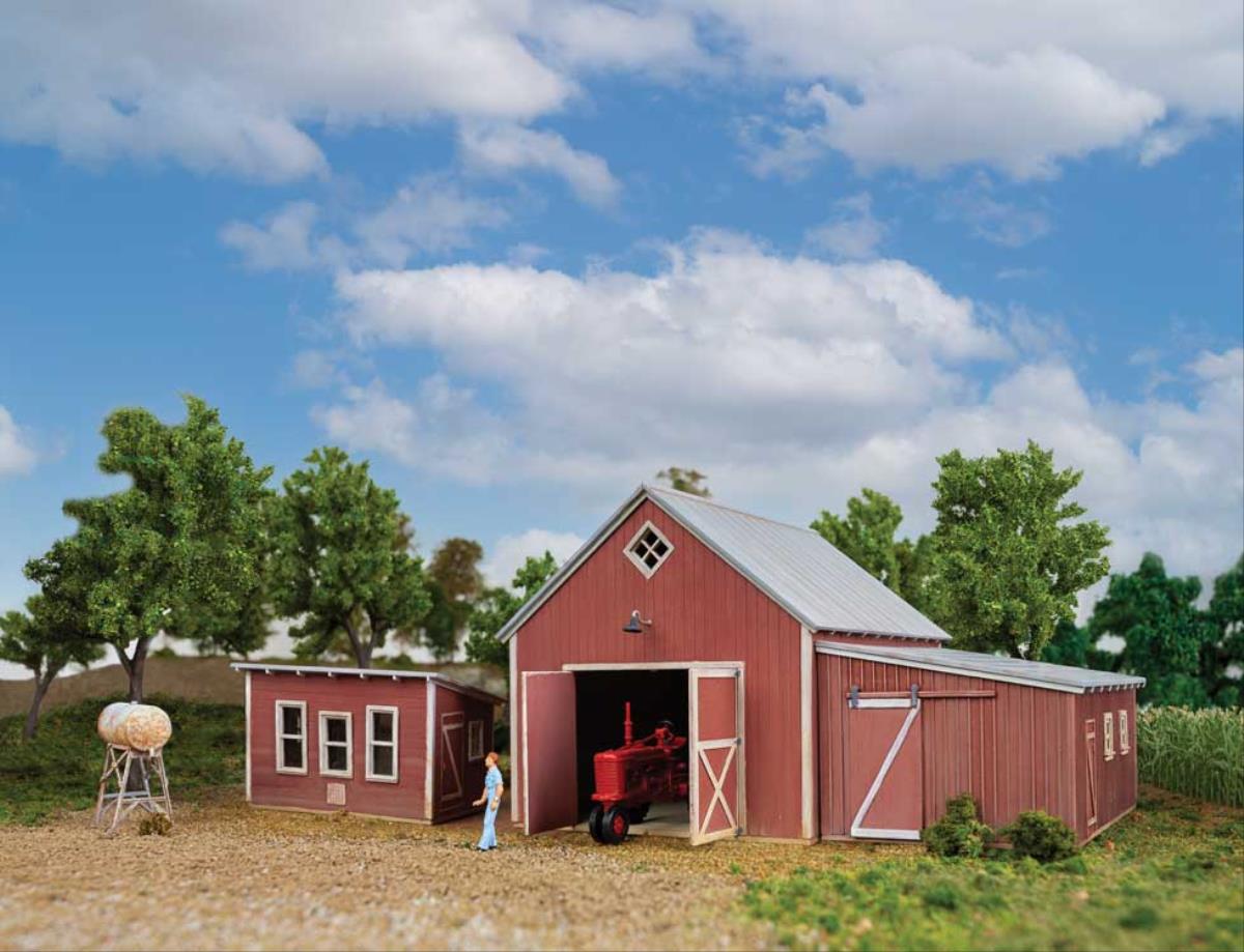 Walthers Cornerstone 933-3346 Chicken Coop & Sheds Kit HO