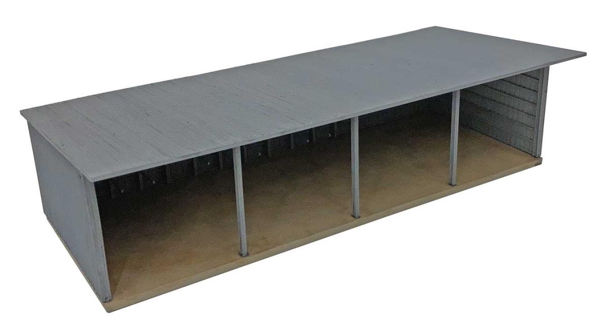 Walthers Cornerstone 933-3347  Machinery Storage Shed Kit HO