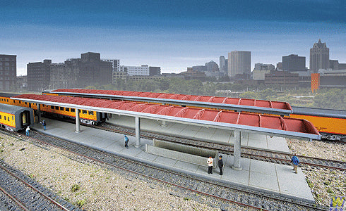 Walthers Cornerstone Station Platforms (2) Building Kit HO Gauge WH933-3391