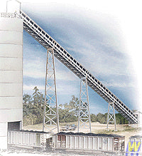 Walthers Cornerstone Modern Conveyors (3) Building Kit HO Gauge WH933-3518