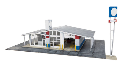 Walthers Cornerstone Drive In Oil Change Station Kit WH933-3543 HO Gauge