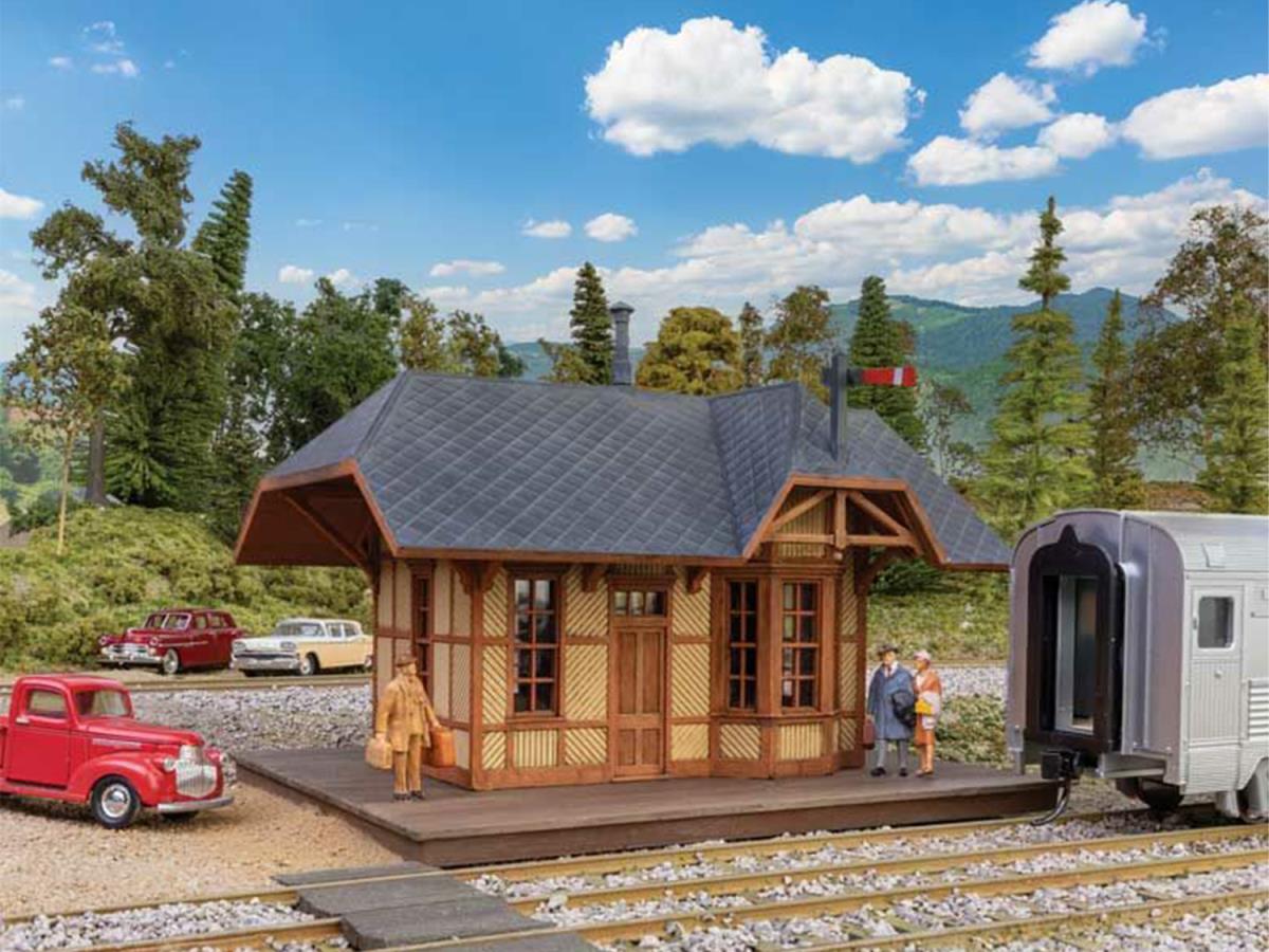 Walthers Victoria Springs Station Kit WH933-3555 HO Gauge