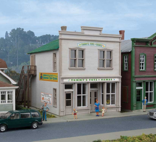 Walthers Cornerstone Tommy's Toys & Games Snap-Together Building Kit HO Gauge WH933-3668