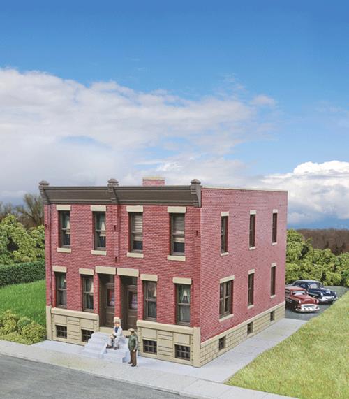 Walthers Cornerstone Row House Building Kit HO Gauge WH933-3778
