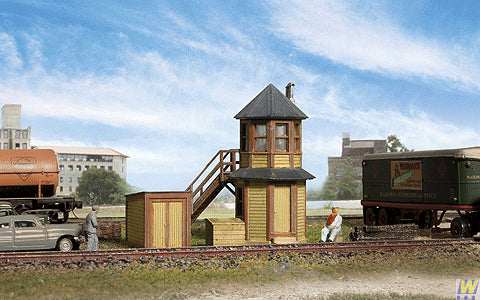 Walthers Cornerstone Gateman's Tower Building Kit N Gauge WH933-3811
