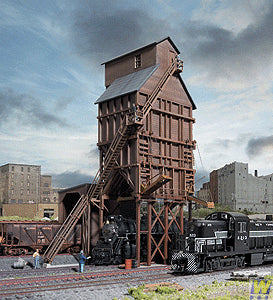 Walthers Cornerstone Wood Coaling Tower Building Kit N Gauge WH933-3823