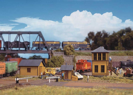 Walthers Cornerstone 933-3852  Trackside Structures Kit N Gauge