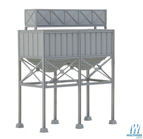 Walthers Cornerstone Aggregate Bins Building Kit HO Gauge WH933-4090