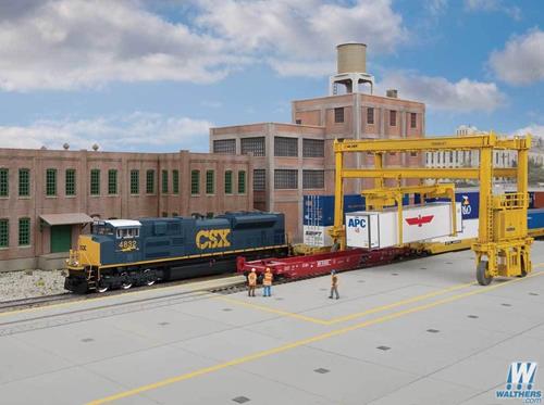 Walthers Cornerstone Intermodal Yard Pavement Building Kit HO Gauge WH933-4120