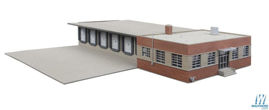 Walthers Cornerstone Cross-Dock Truck Facility Building Kit HO Gauge WH933-4131