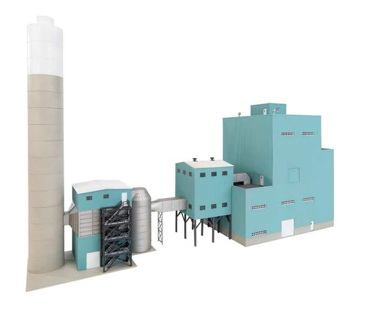 Walthers Cornerstone Lakefront Energy Power Plant Kit WH933-4172 HO Gauge
