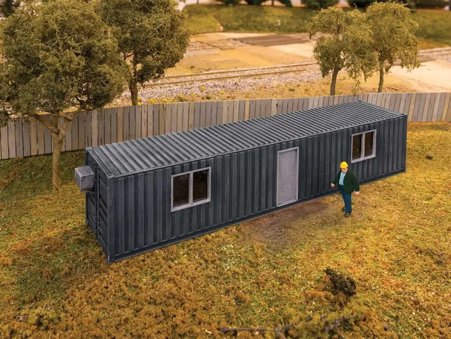 Walthers Cornerstone Transload Facility Mobile Office Kit WH933-4188 HO Gauge