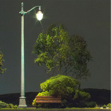 Woodland Scenics Just Plug Lighting JP5631 HO Arched Cast Iron Street Light x3