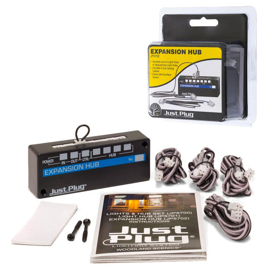 Woodland Scenics Just Plug Lighting 5702 Expansion Hub