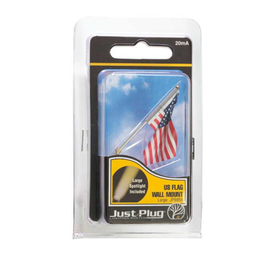 Woodland Scenics JP5955 Large Wall Mount Flag US