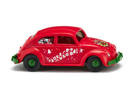 Wiking VW Kafer 1200 Father Christmas  Car 1960-67 WK003003 HO Gauge