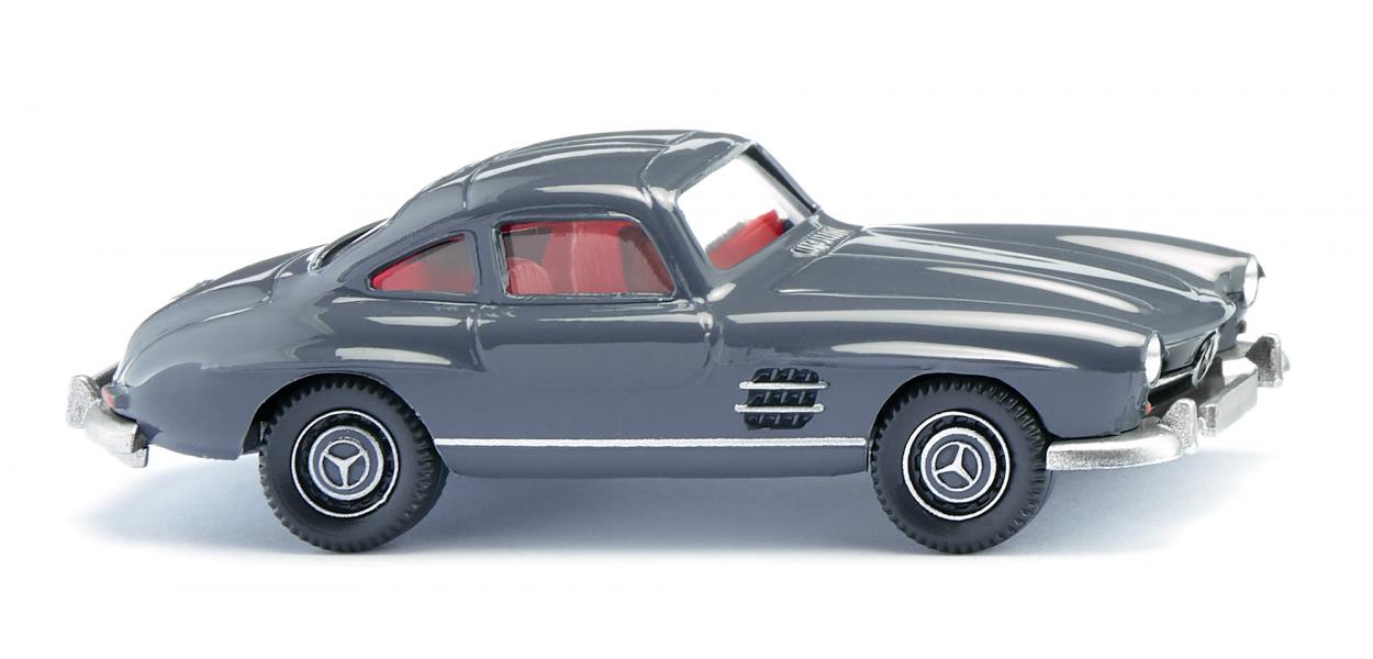 Wiking MB 300 SL Coupe Iron Grey 1954-63 23002 HO Gauge