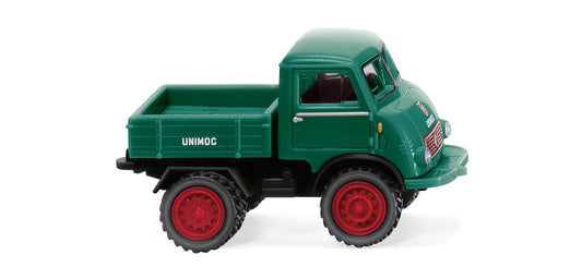 Wiking 036803 Unimog U401 Twin Tyres Moss Green HO