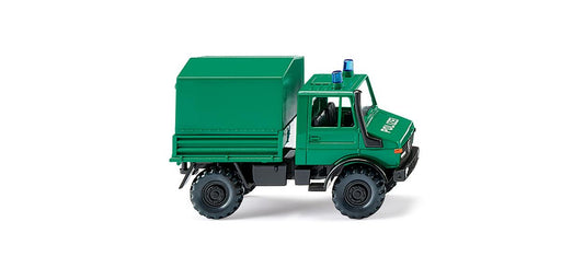 Wiking Unimog U1700 Police 1975-93 WK037404 HO Gauge