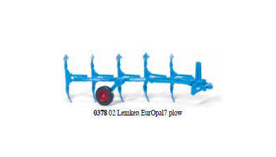 Wiking 037802 Lemken EurOpal7 Plough HO