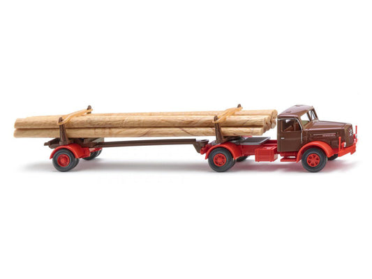 Wiking Henschel Timber Transporter (1955-61) WK039013 HO Gauge