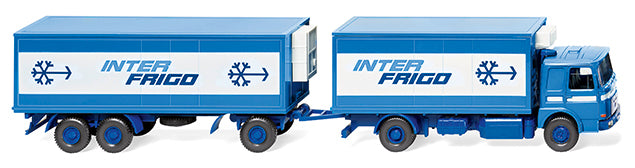 Wiking MAN Refrigerated Road Train 'Interfrigo' 1972-75 WK045801 HO Gauge