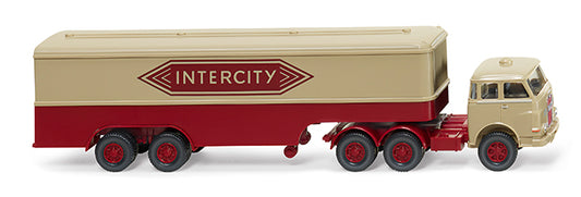 Wiking MAN Pausbacke Box Semitrailer 'Intercity' 1960-67 WK051325 HO Gauge