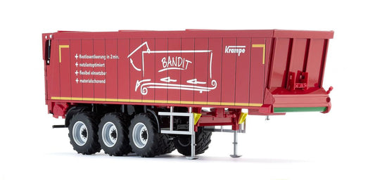 Wiking Krampe Conveyor Belt Trailer Red WK077657 1:32