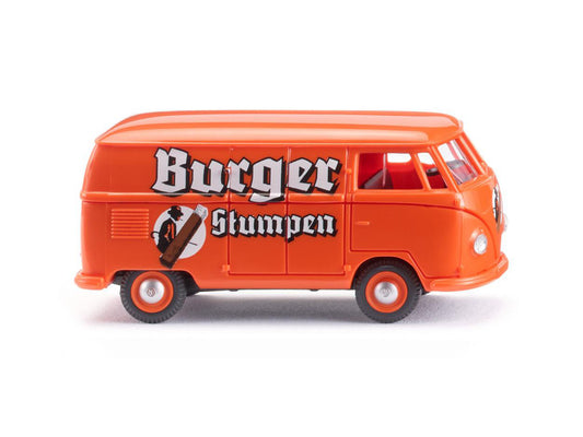 Wiking 78818 VW T1 (Typ 2) Box Van Burger Stumpen HO Gauge