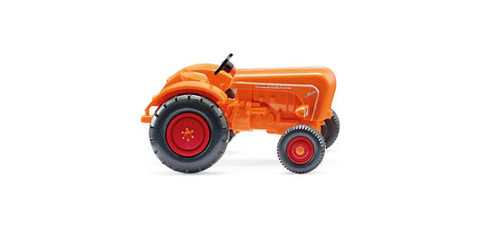 Wiking Allgaier Tractor Orange 1952-55 HO Gauge 87848