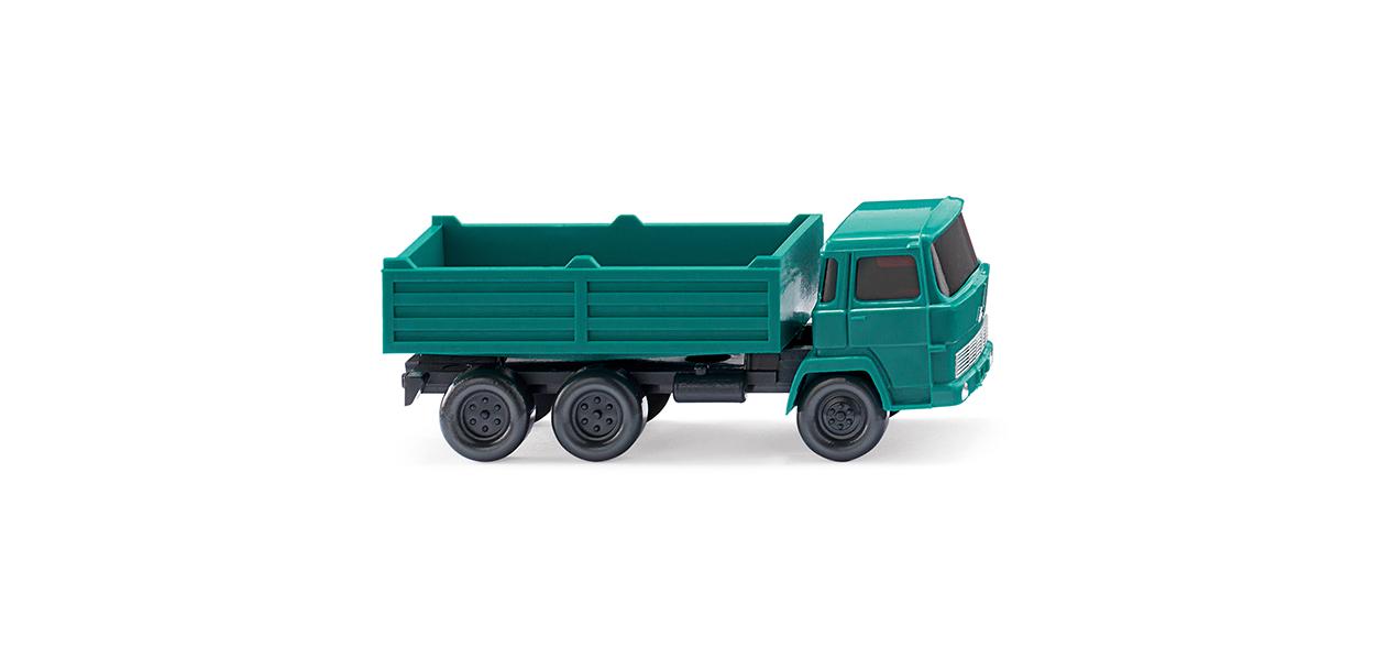 Wiking Magirus Flatbed Tipper Green N Gauge 94510