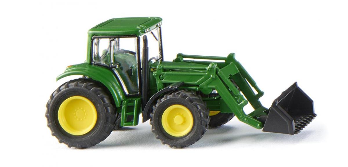 Wiking 095838 John Deere 6820S with Front Loader N Gauge