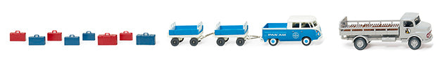 Wiking Dawn of the Jet Age Templehof Airport Set 1963-67 WK099101 HO Gauge