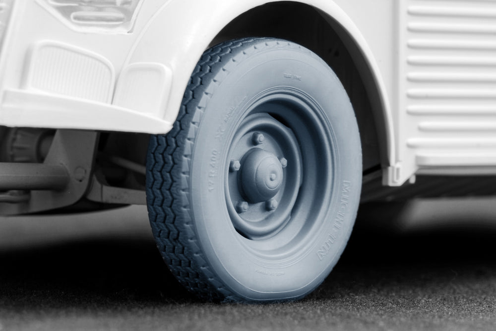 ScaleX Type HY Weighted Wheel Set for Heller 1:24 Model Kits