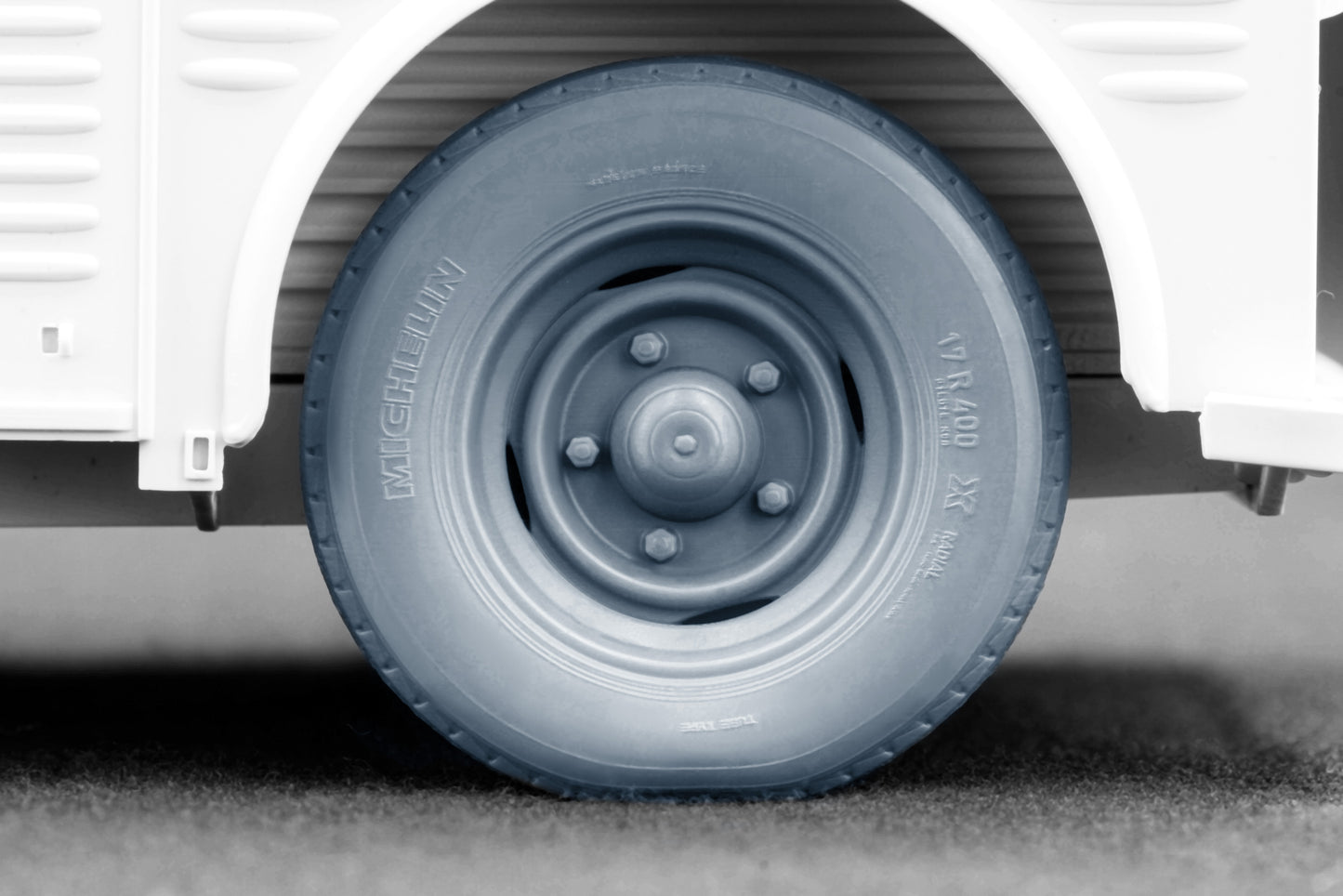 ScaleX Type HY Weighted Wheel Set for Heller 1:24 Model Kits