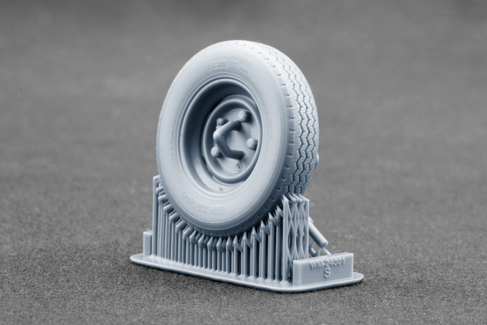 ScaleX Type HY Weighted Wheel Set for Heller 1:24 Model Kits