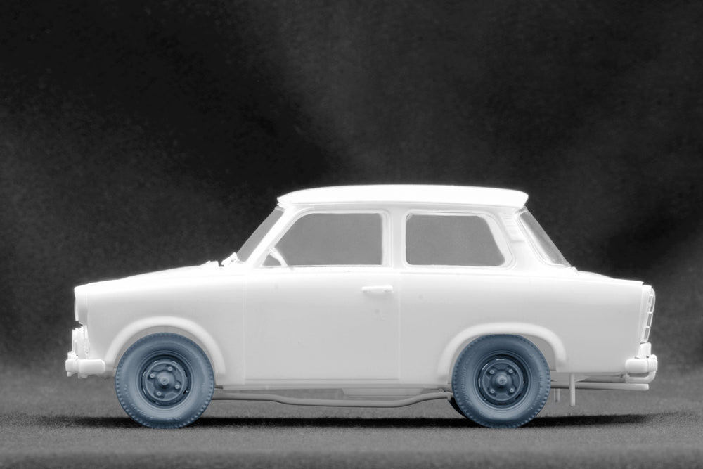 ScaleX Trabi 601 S P36 Weighted Wheel Set for Revell 1:24 Model Kits