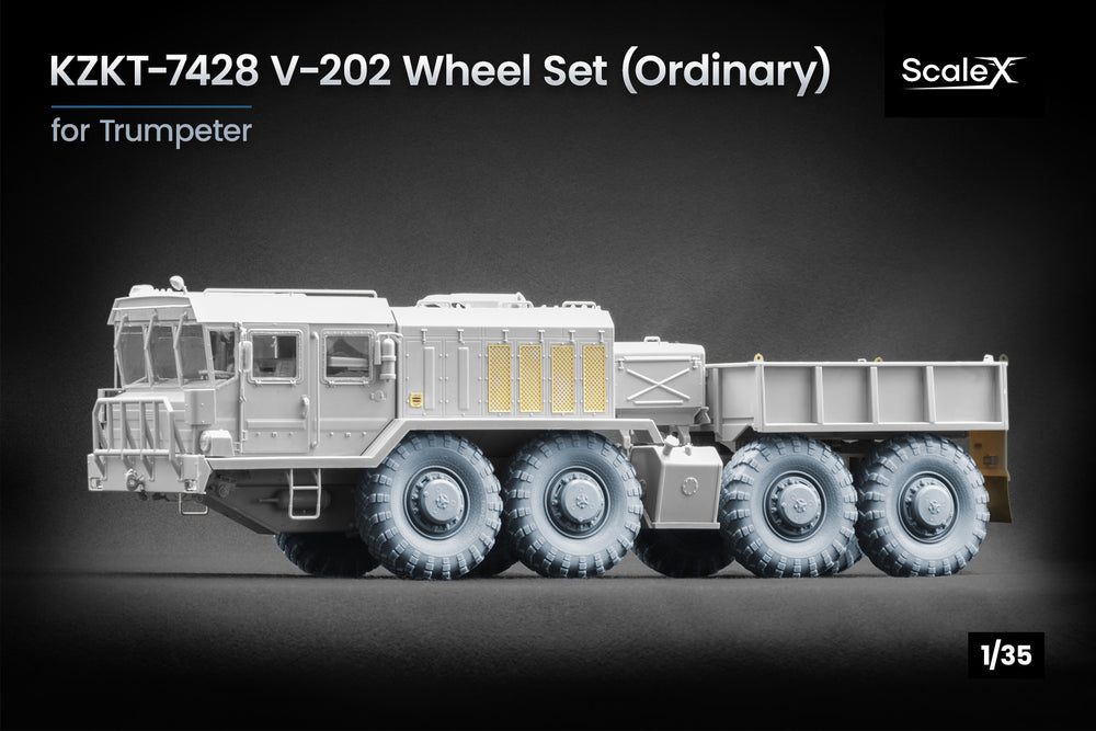 ScaleX KZKT-7428 V-202 Ordinary Wheel Set For Trumpeter 1:35 Model Kits